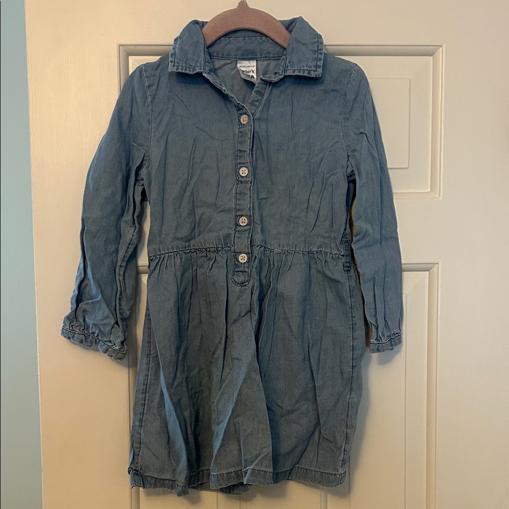 Carter's Soft Blue Button-Up Shirt